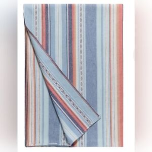 Faherty Adirondack Striped Blanket Coastal Shores  BinE